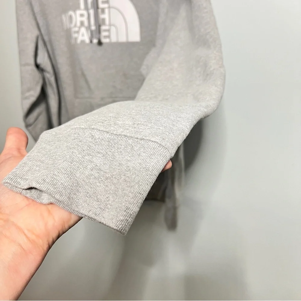 The North Face Gray Hoodie Sweatshirt Casual Comfort